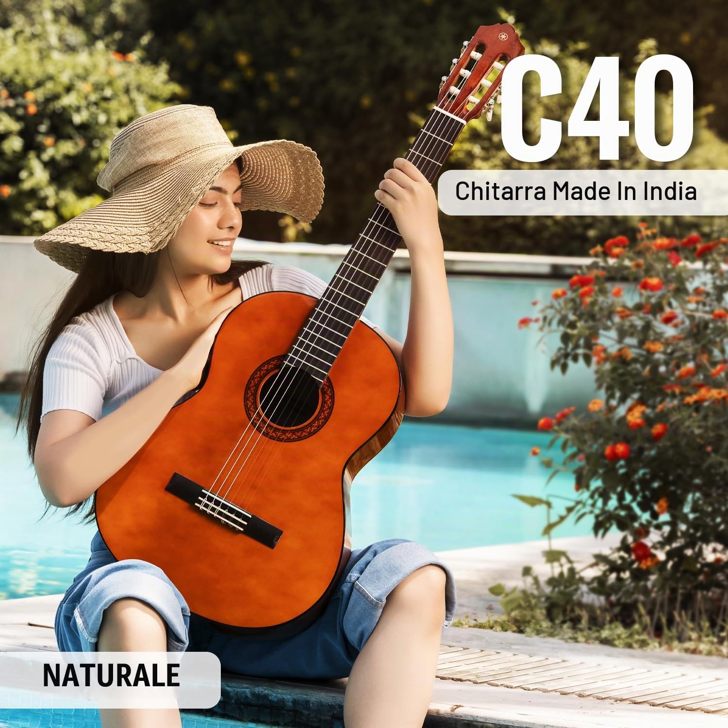Yamaha C40II Chitarra Classica 4/4 Naturale Nylon