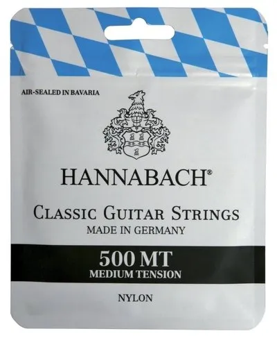 Hannabach 500MT Corde chitarra classica tensione media