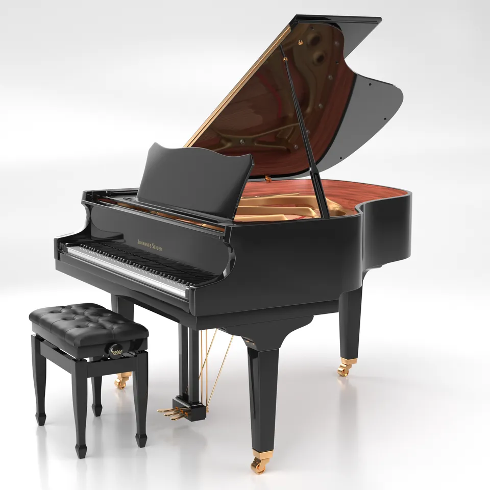 Seiler Johannes Seiler GS-160 pianoforte a coda nero lucido