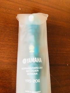 Yamaha YRS20GB flauto dolce soprano Do azzurro ABS