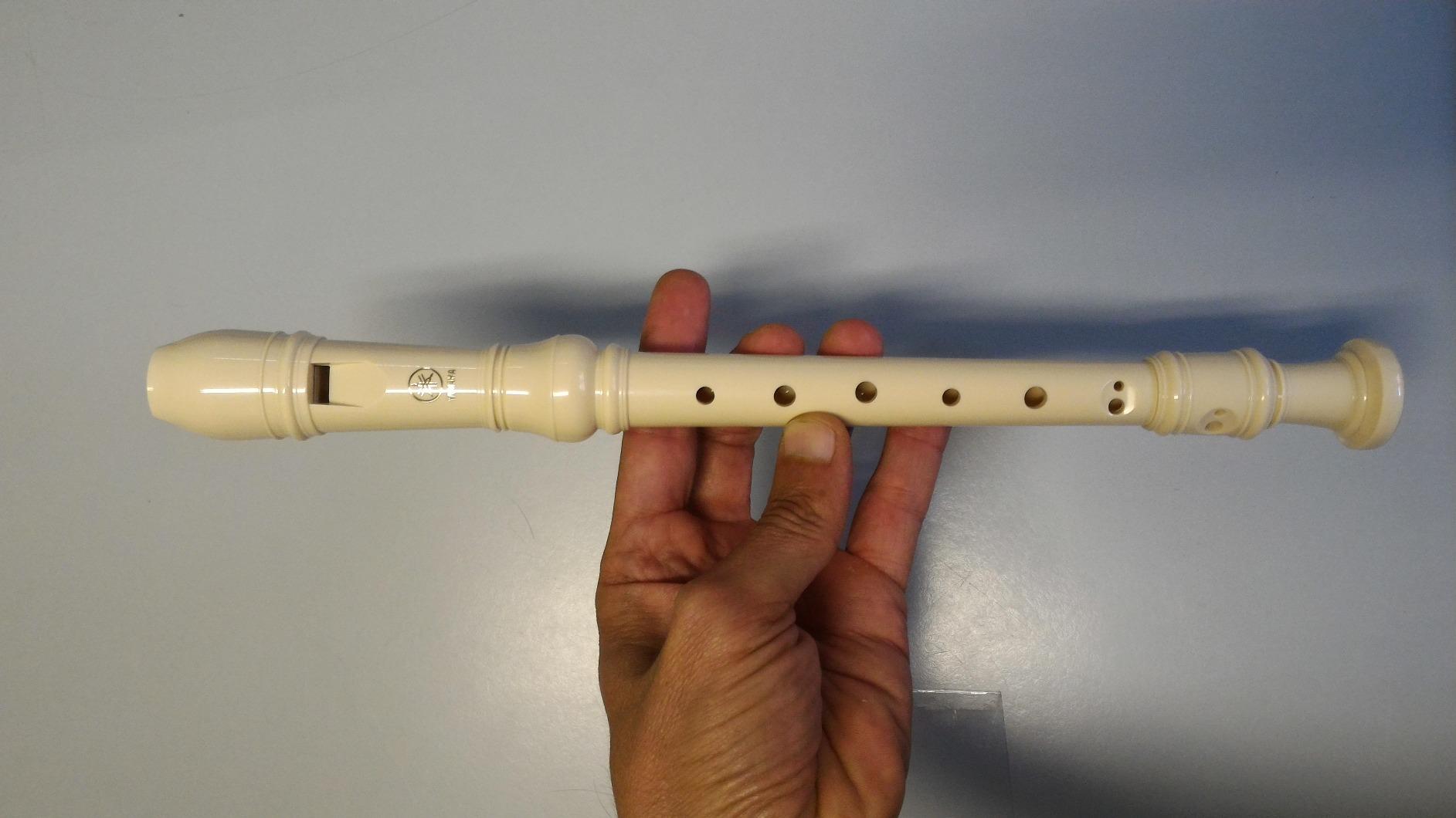 Yamaha YRS24B Flauto Dolce Soprano Do Avorio ABS Scuola