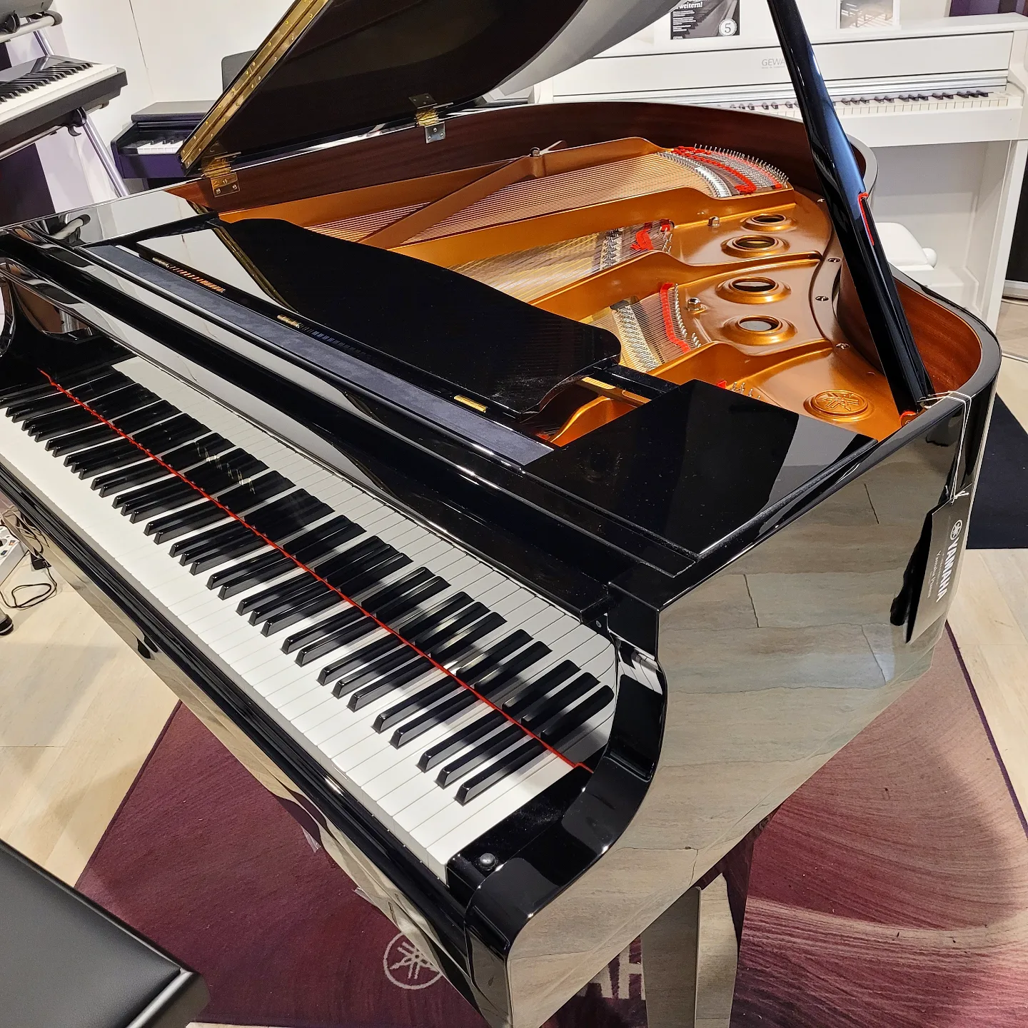 Yamaha GB1K pianoforte a coda nero lucido 151 cm