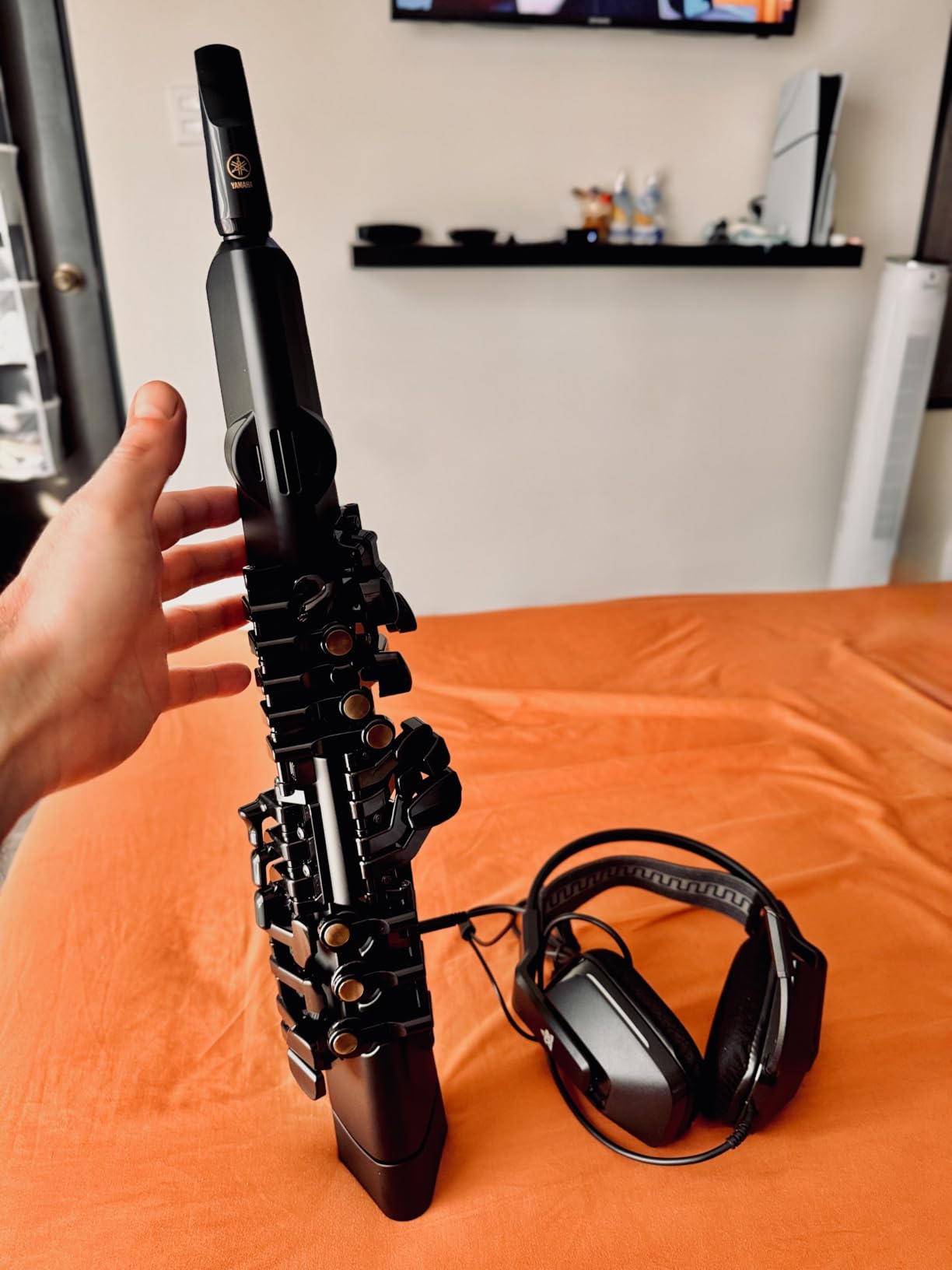 Yamaha YDS-120 sax digitale 56 voci con cuffie