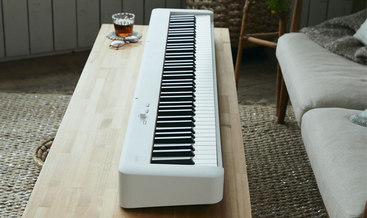 Casio CDP-S110 Bianco Pianoforte digitale 88 tasti pesati