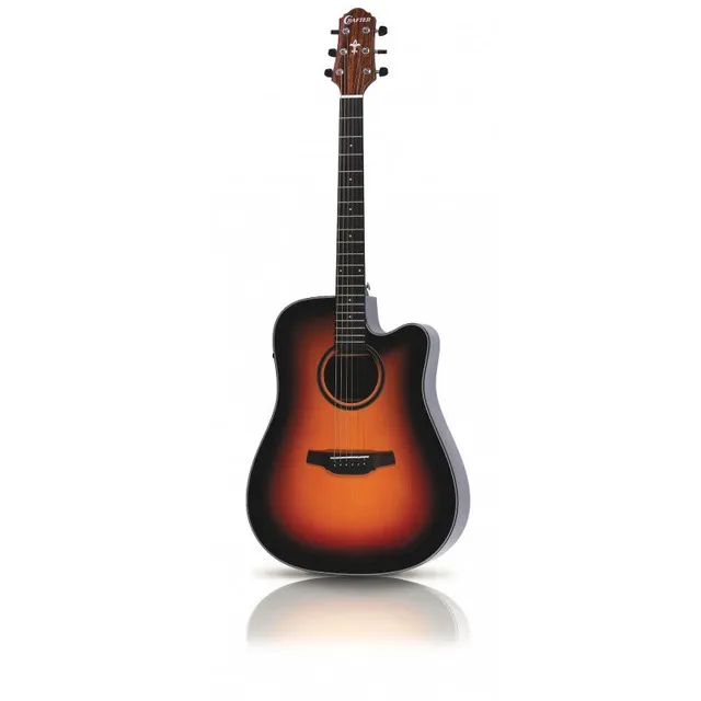 Crafter HD-250CE/VS chitarra elettroacustica sunburst
