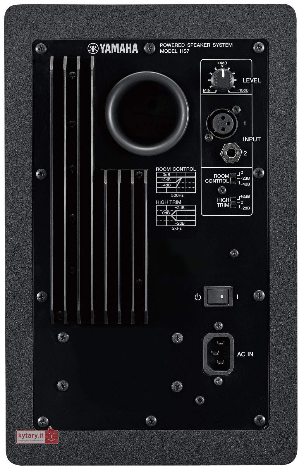 Yamaha HS7 coppia monitor studio bianchi reference
