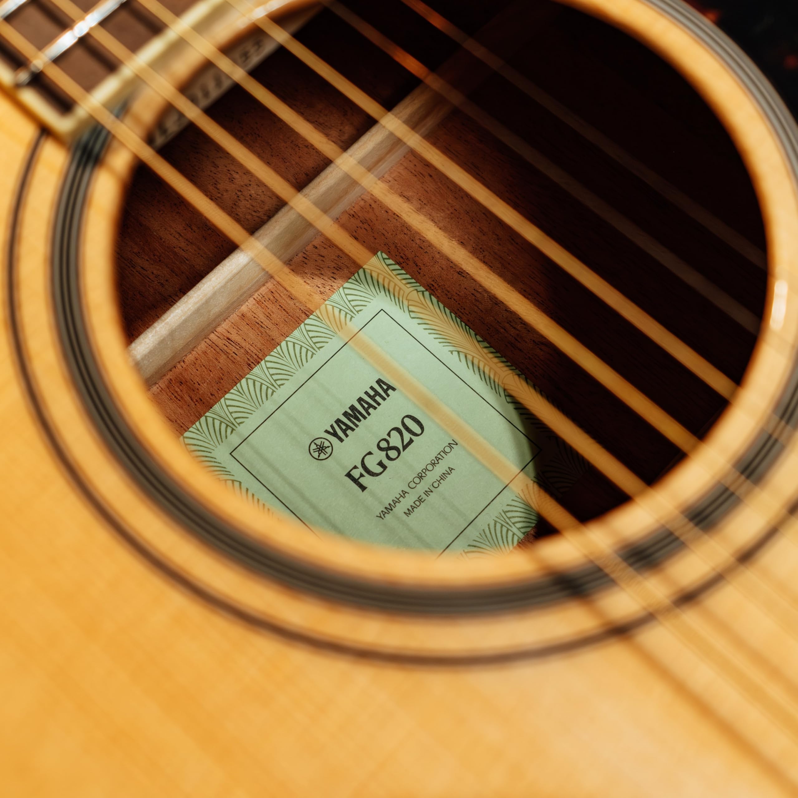 Yamaha FG820 Chitarra Acustica Natural Dreadnought