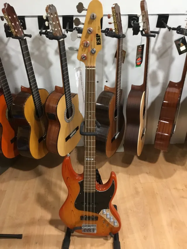 ESP J Four Vintage basso elettrico cherry burst