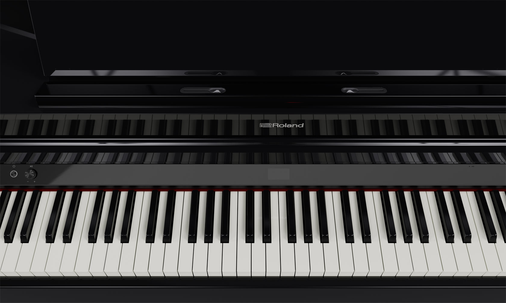 Roland GP-6 PE Pianoforte a Coda Digitale Nero Lucido