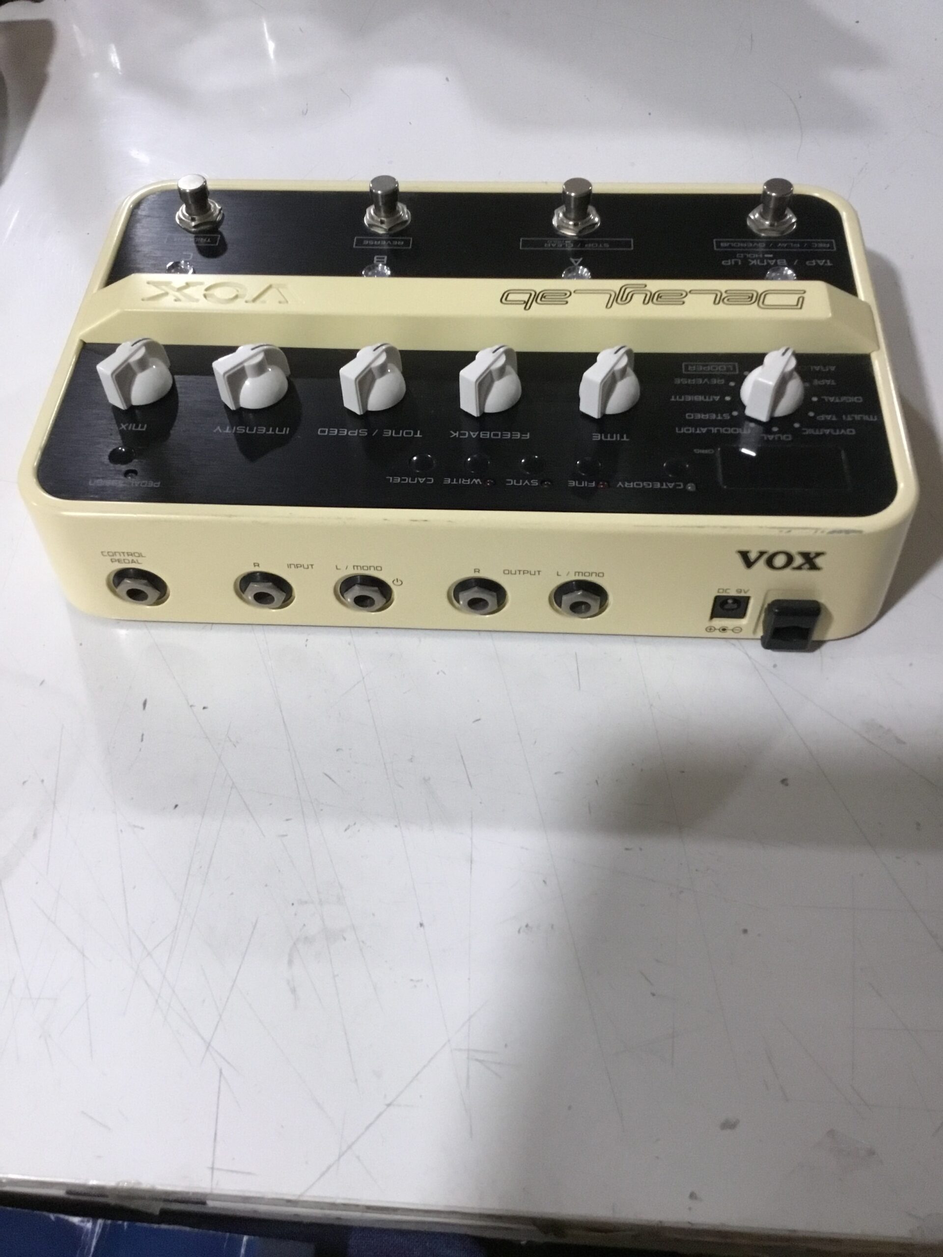 Vox DelayLab pedale delay stereo usato 30 effetti loop