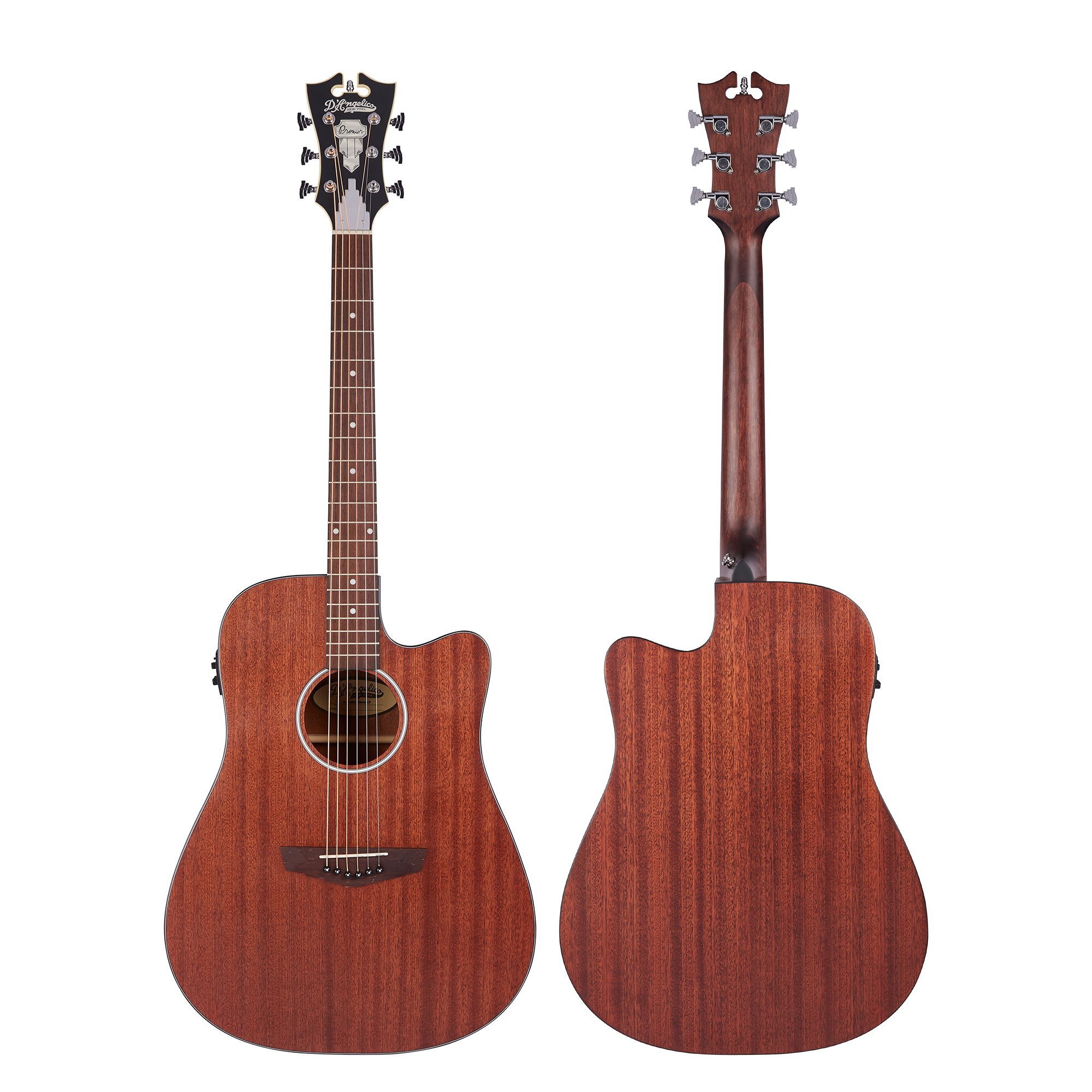 DAngelico Premier Bowery LS chitarra acustica Mogano Satin ex-demo
