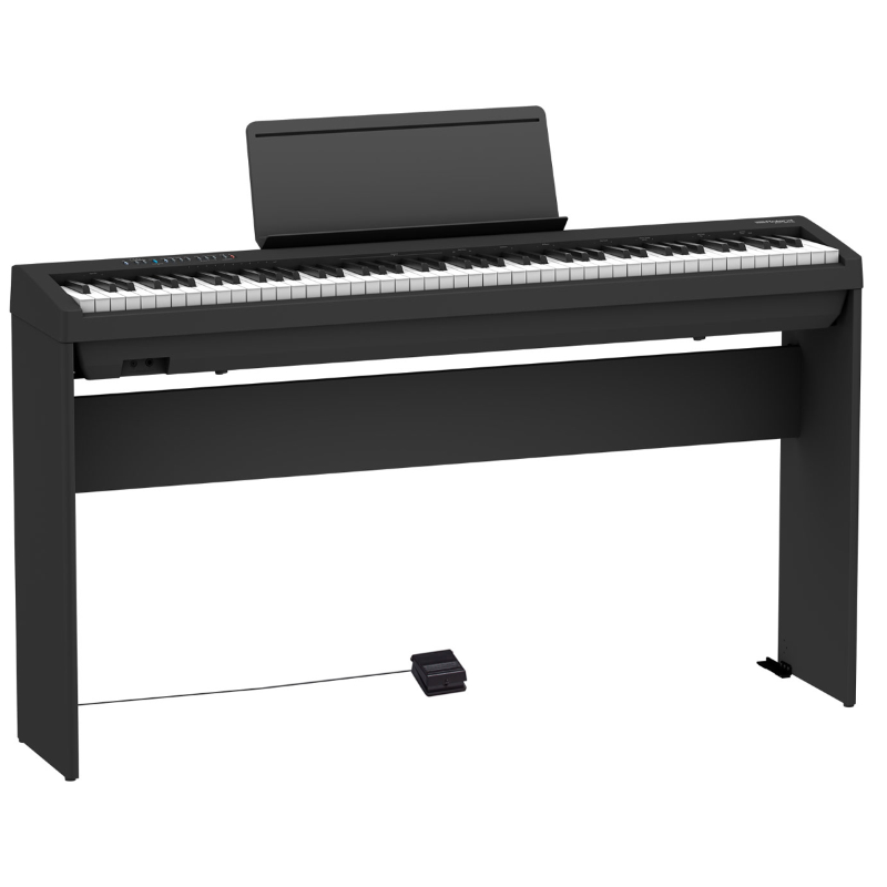 Roland FP-30X Pianoforte Digitale Bundle KSC70 88 Tasti Pesati