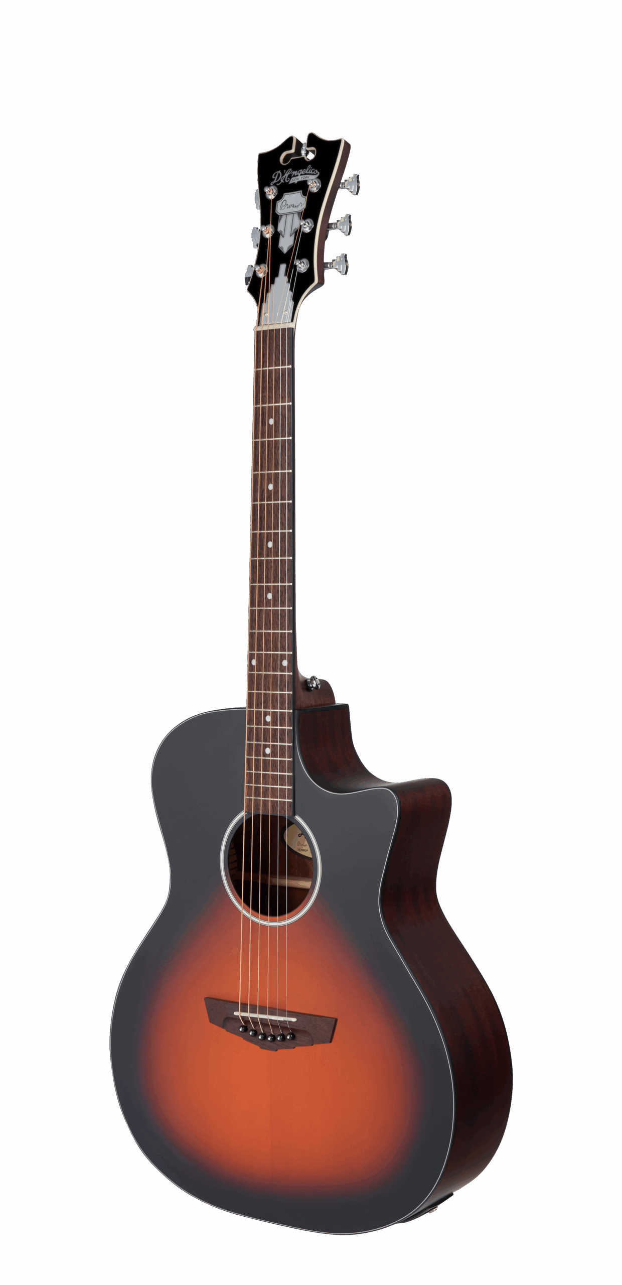 D'Angelico Premier Gramercy LS chitarra acustica Vintage Sunburst
