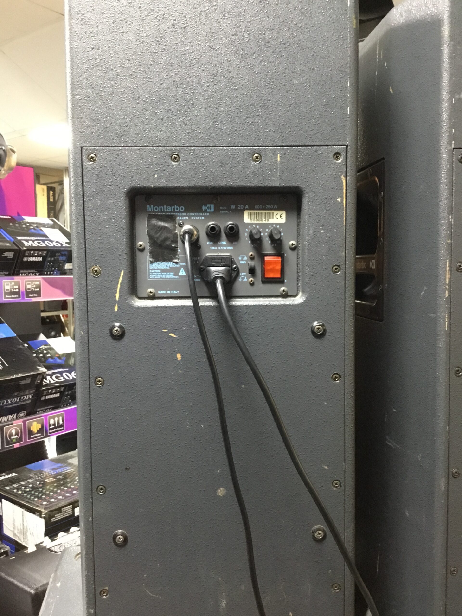 Montarbo Sub 215SA + W20A impianto PA 2 sub+2 teste