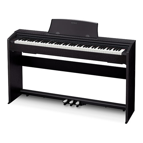 Casio Privia PX-770 pianoforte digitale nero + cuffia