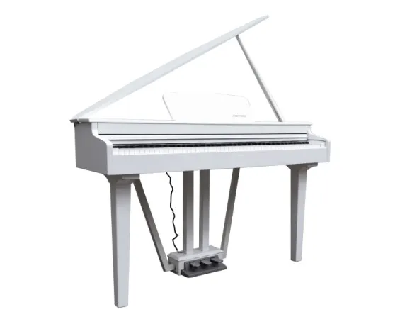 E-Chord GP10 pianoforte digitale 88 tasti bianco lucido