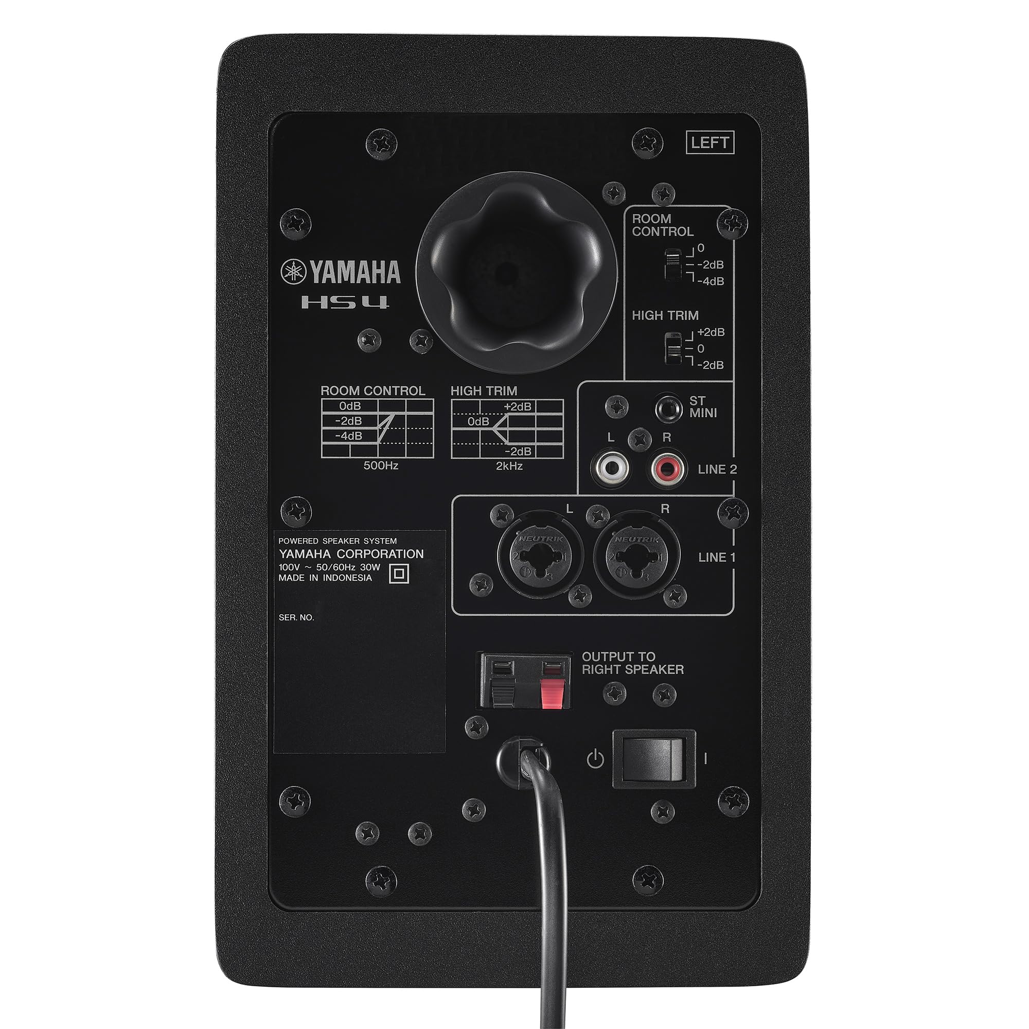 Yamaha HS4 monitor studio attivi coppia nero 4,5"