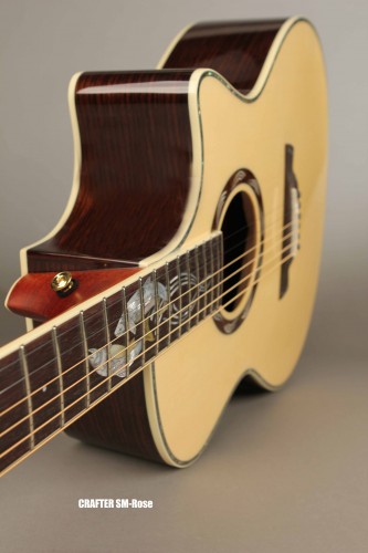 Crafter SM Rose Plus chitarra acustica elettrificata