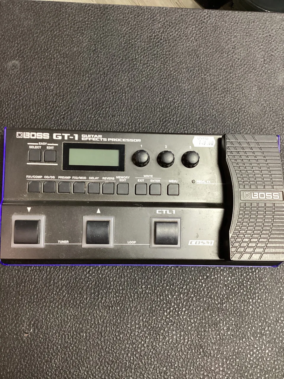 Boss GT-1 Multieffetto Chitarra Usato con Pedale Espressione