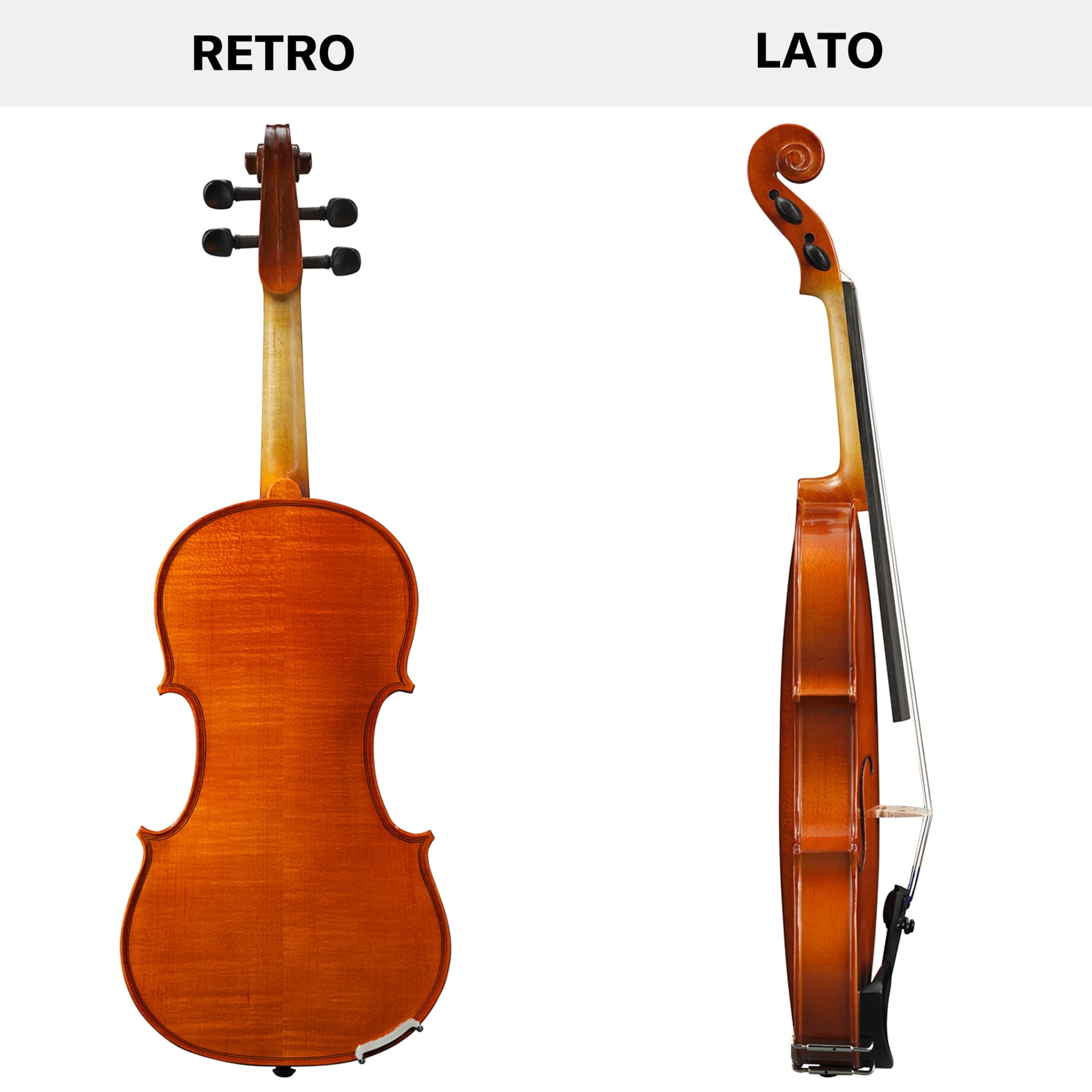 Yamaha V3SKA violino acustico 1/2 marrone con set