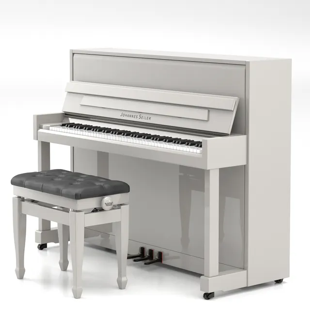 Seiler Johannes Seiler GS-112 pianoforte verticale grey polish 112 cm