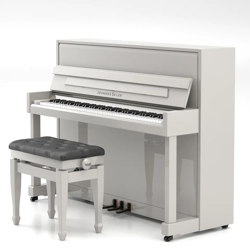 Seiler Johannes Seiler GS-112 pianoforte verticale grey polish 112 cm