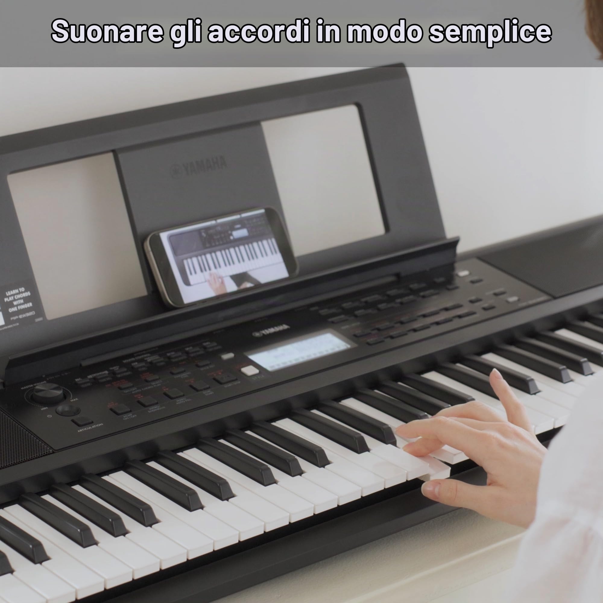 Yamaha PSR-EW320 tastiera portatile 76 tasti 650 voci