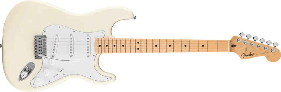 Fender Standard Stratocaster Elettrica Olympic White SSS