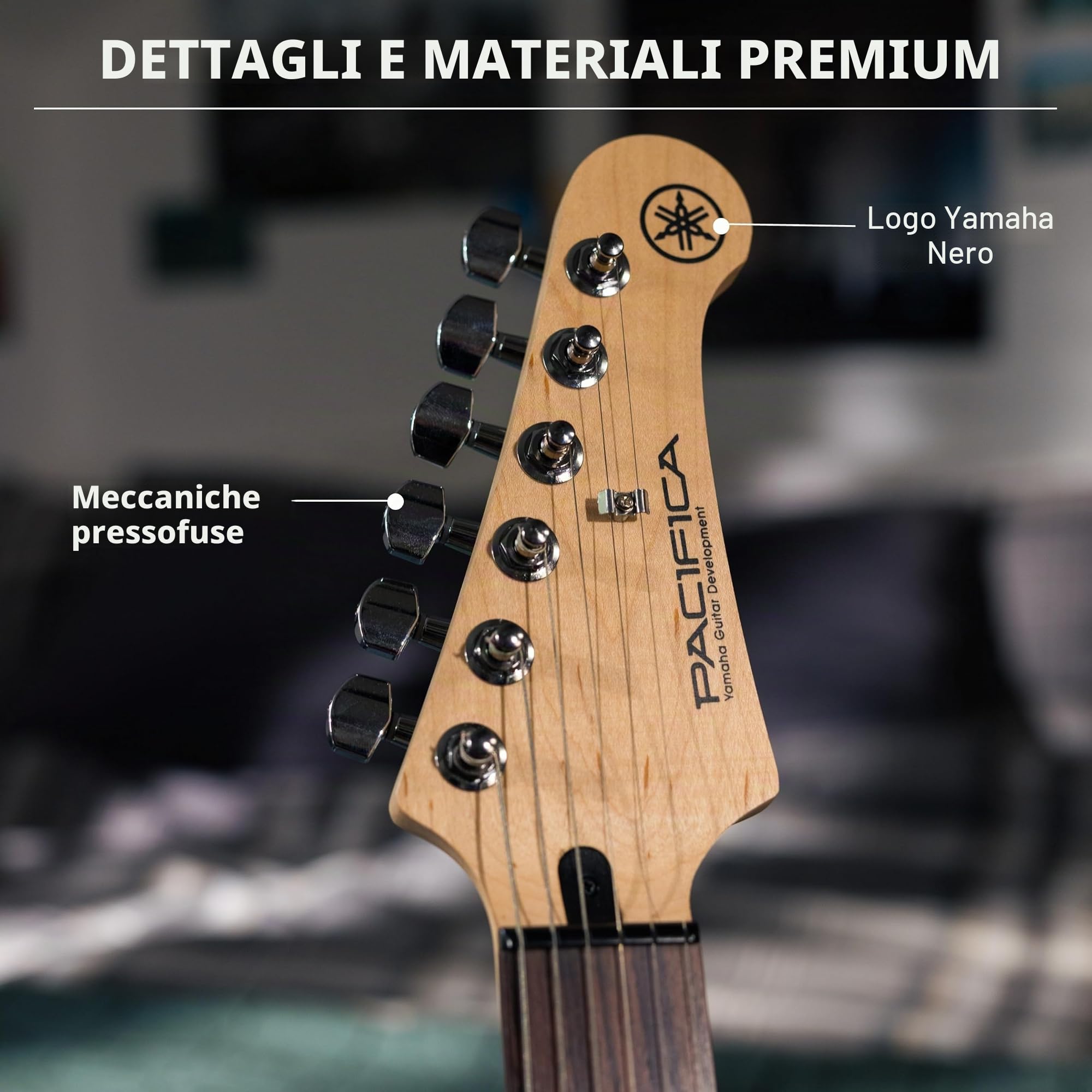 Yamaha Pacifica 112V chitarra elettrica blu sonico HSS