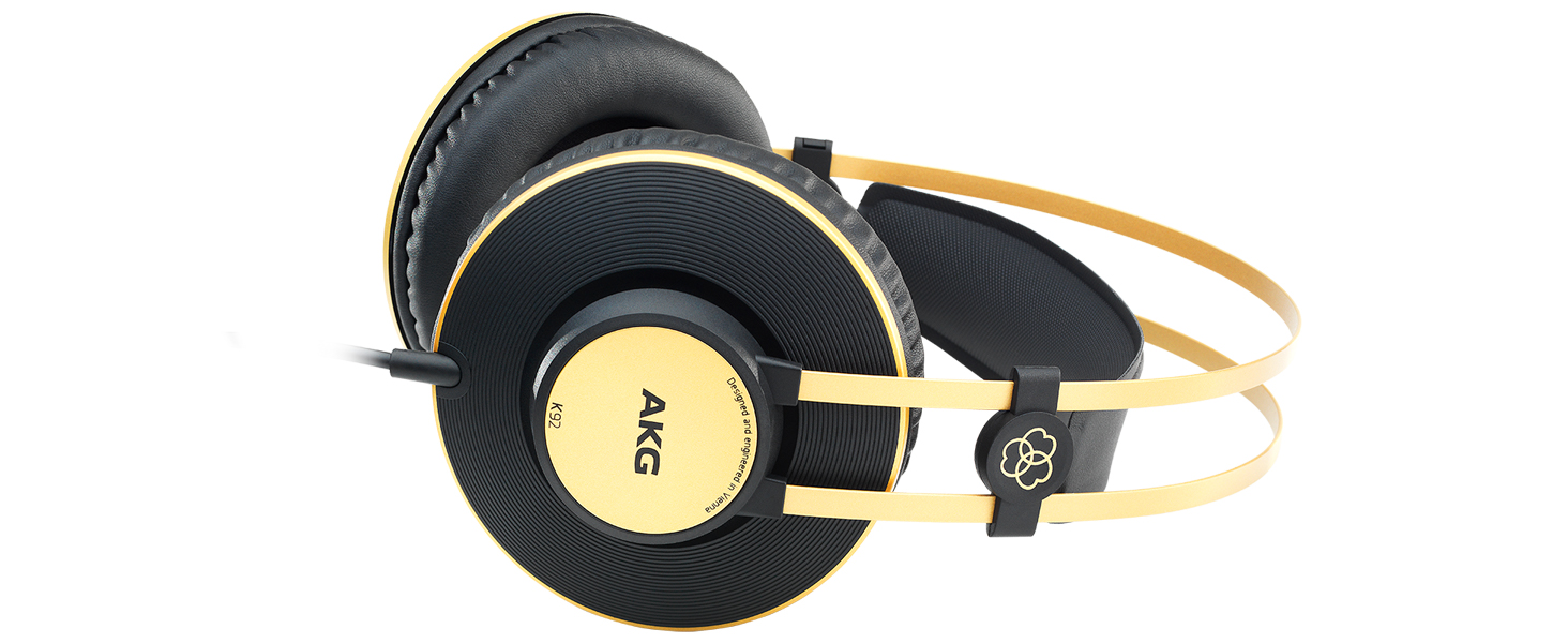 AKG K92 cuffia studio chiusa circumaurale nera
