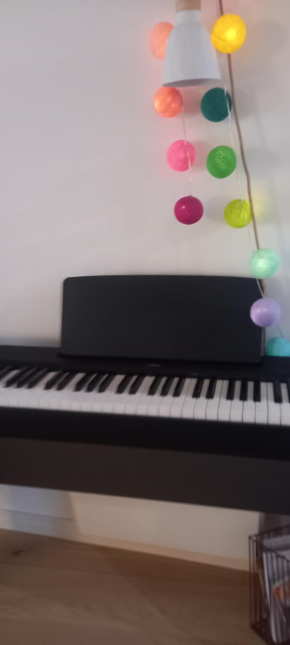 Yamaha L-100 supporto pianoforte digitale legno nero P-145