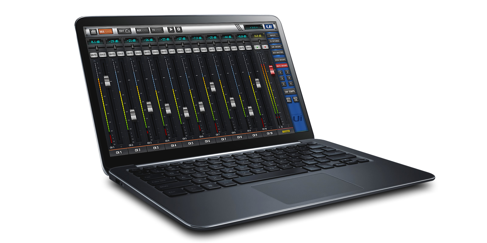 Soundcraft Ui24R mixer digitale 24 ingressi con WiFi