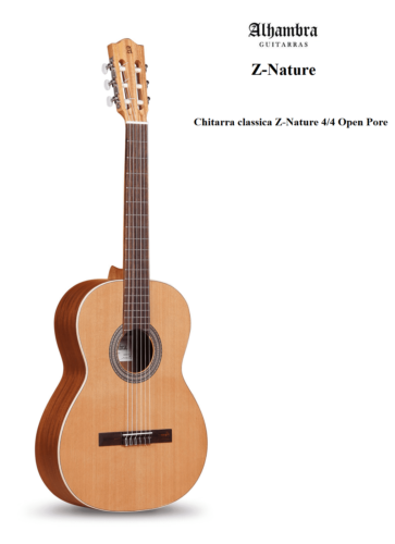 Alhambra Z Nature chitarra classica cedro
