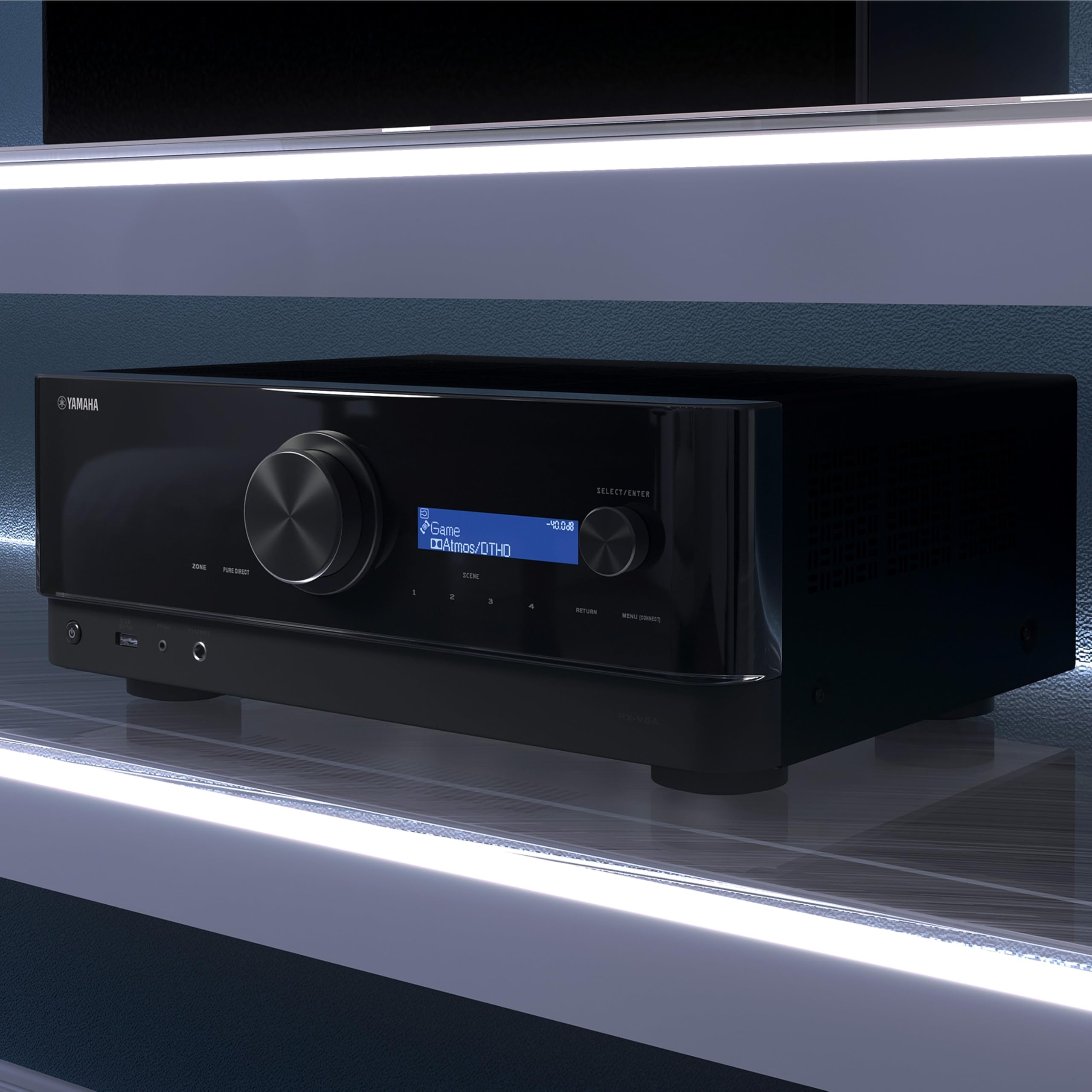Yamaha RX-V6A sintoamplificatore AV 7.2 nero Dolby Atmos