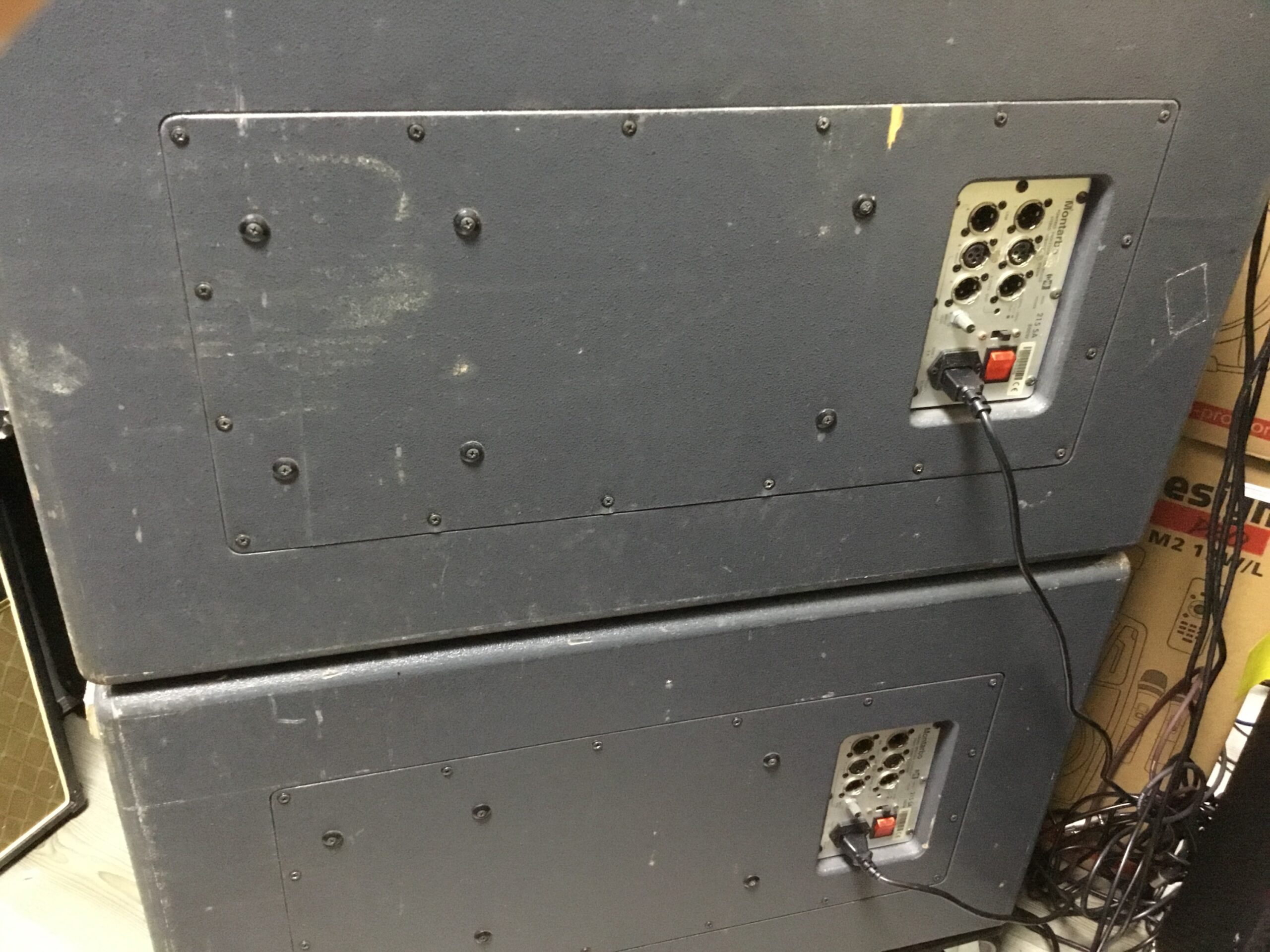 Montarbo Sub 215SA + W20A impianto PA 2 sub+2 teste