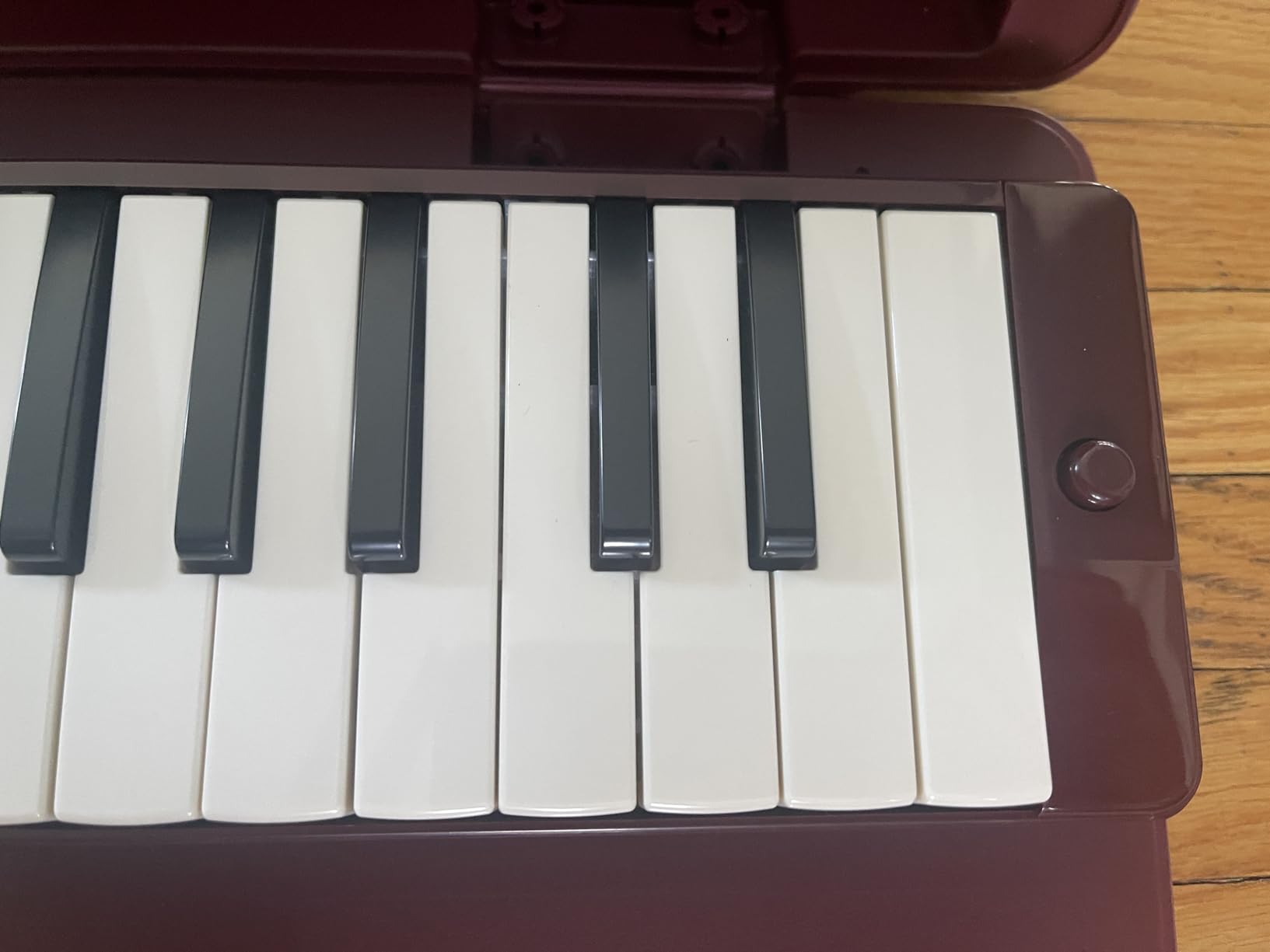 Yamaha P37D02 pianica melodica 37 tasti rosso scuro