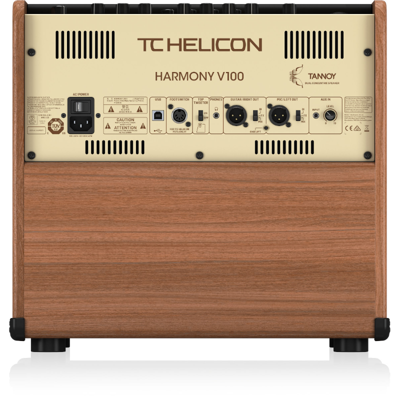TC Helicon Harmony V100 Amplificatore acustica 100W