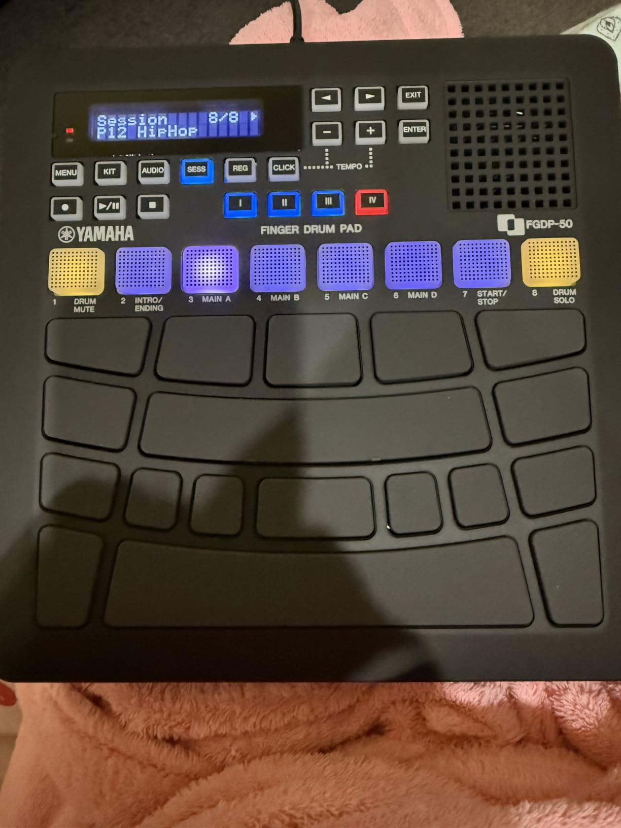 Yamaha FGDP-50 Finger drum pad con 48 kit