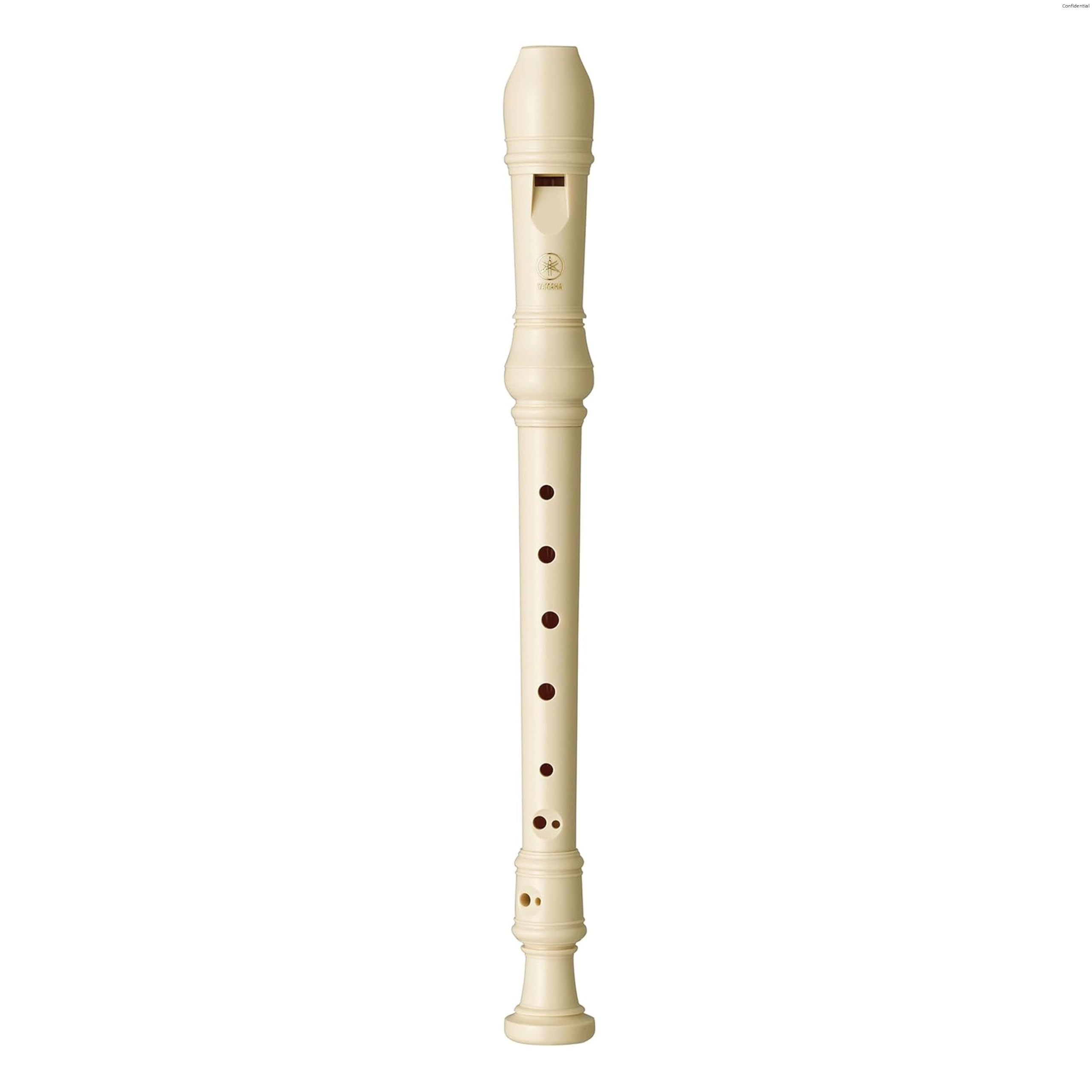 Yamaha YRS-23 Flauto Dolce Soprano Bianco Tedesca