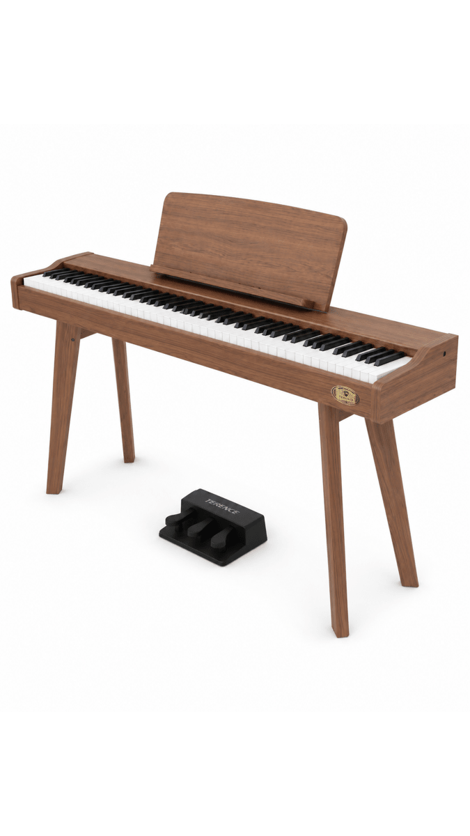 Terence P37 Pianoforte Digitale 88 Tasti Legno con Pedali