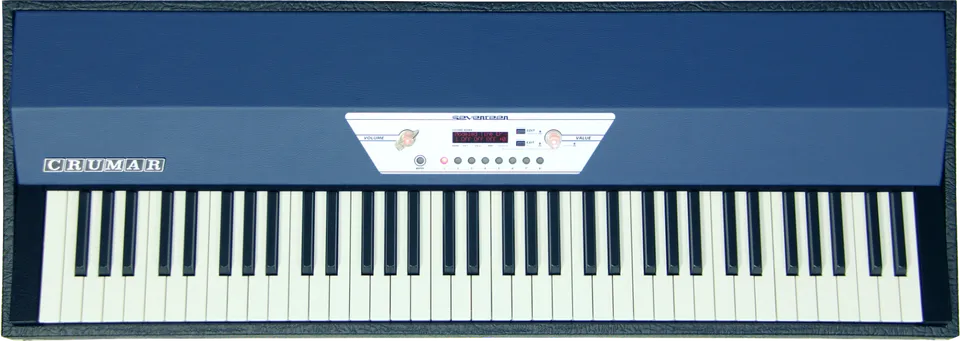 Crumar Seventeen Piano elettrico vintage 73 tasti nero