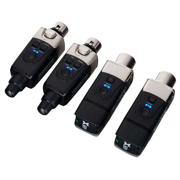 XVive U3 U3D sistema wireless doppio XLR 2,4 GHz 30 m
