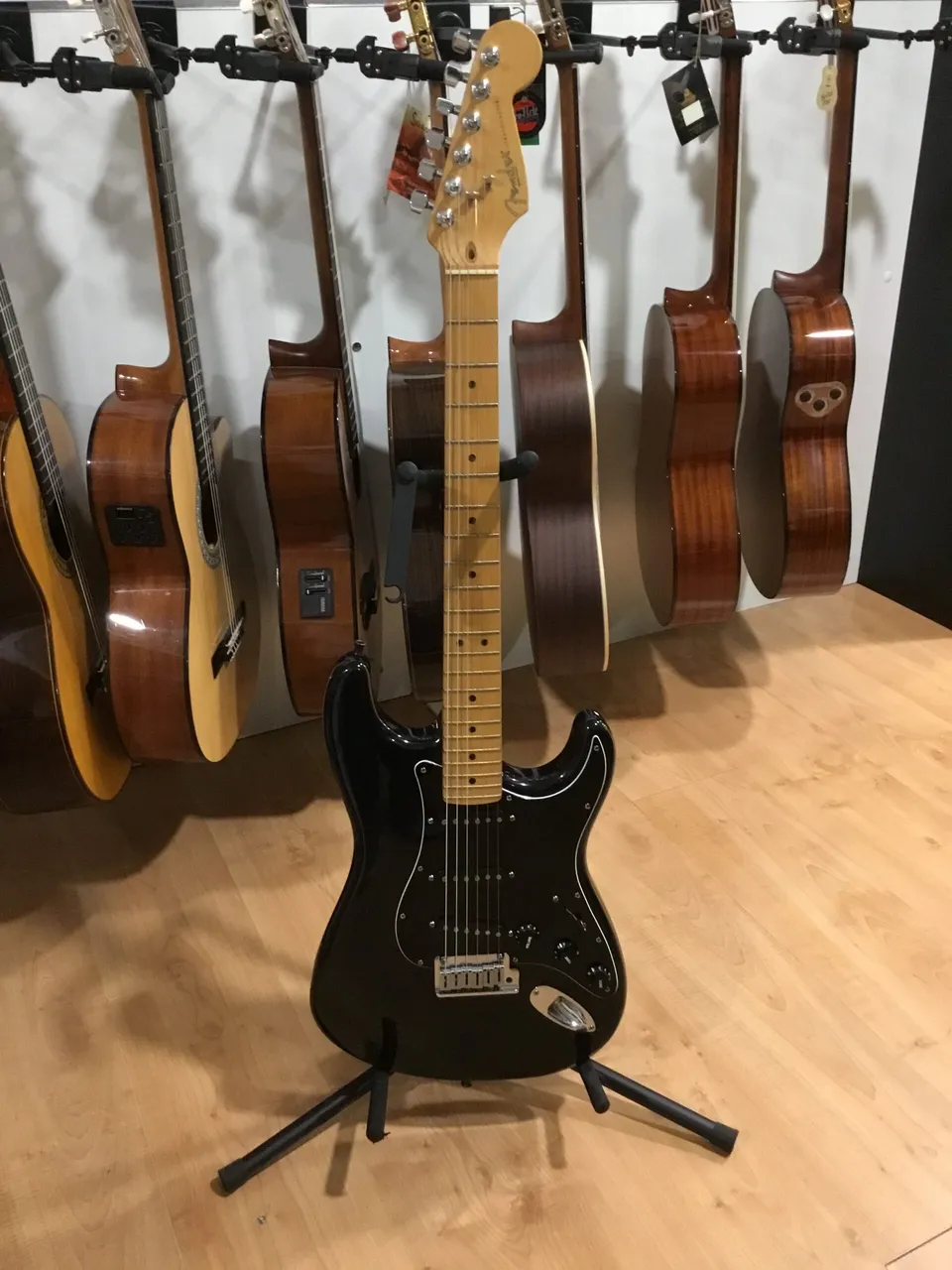 Fender American Standard Stratocaster chitarra elettrica nera 1996