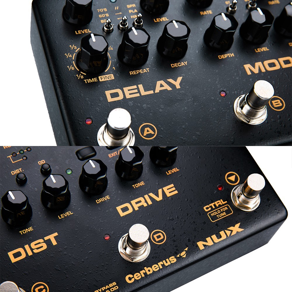 NUX Cerberus pedaliera multieffetto chitarra MIDI IR