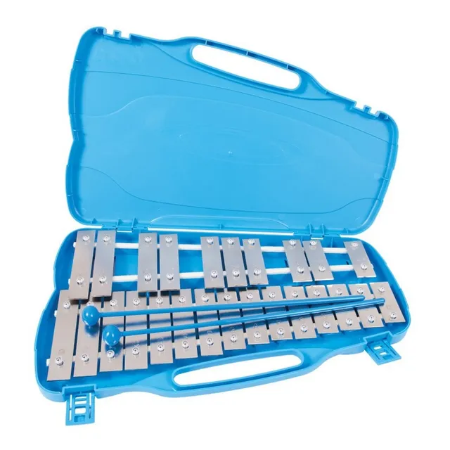Glockenspiel metallofono 25 piastre cromate