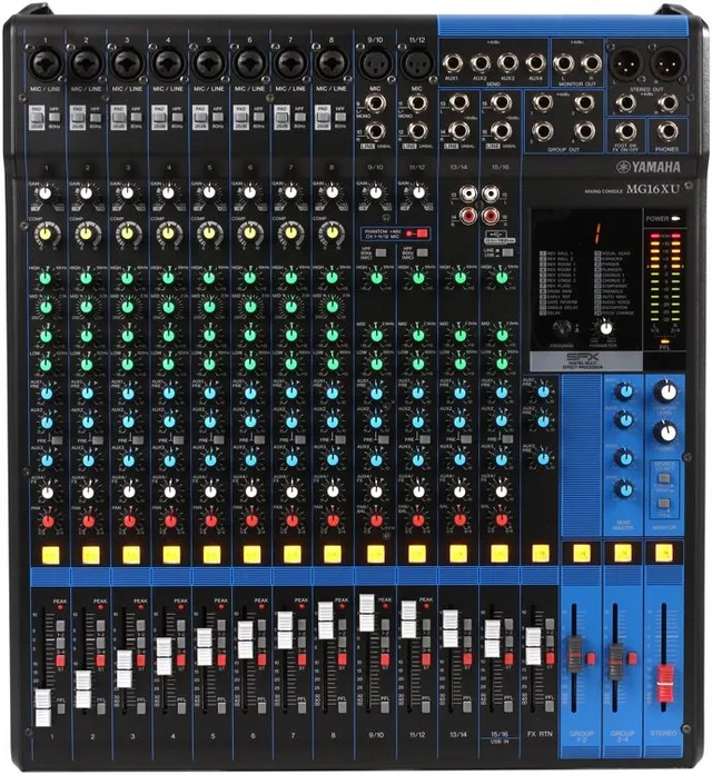 Yamaha MG16XU mixer 16 canali con effetti