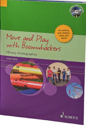 Boomwhackers Move and Play BWMP kit tubi sonori 25 pezzi