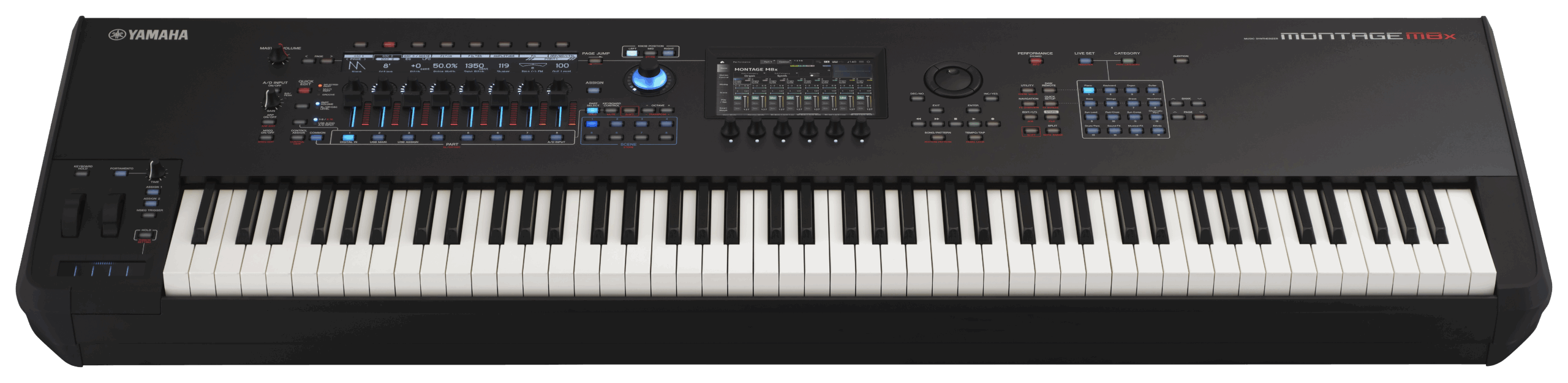 Yamaha Montage M8x sintetizzatore 88 tasti pesati