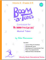 Boomwhackers Boom-a-Tunes Volume 2 metodo con CD 13 lezioni