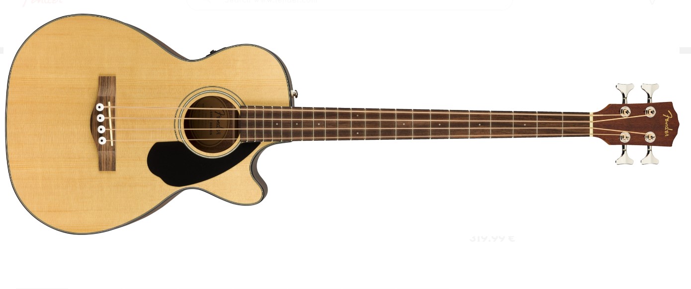Fender CB-60SCE basso acustico elettrificato Natural